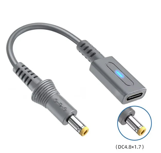 Replacement 45W USB C PD Charging Cable for PS1 PS2 70000 Sega Mega Drive 2 Controller Game Power Supply Cord Kit Set Case