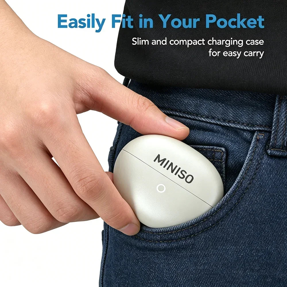MINISO MS122 Wireless Bluetooth Earphones Stable Connection 