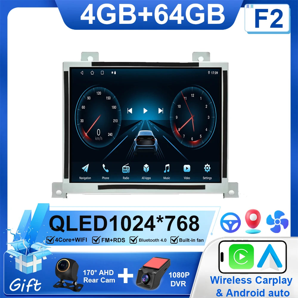8.4 inch Android15 Car Stereo Radio For Dodge Charger Challenger 2015-2019 Replacement Android Auto Headunit Wireless Carplay
