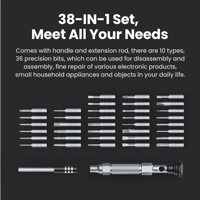 UGREEN 38-in-1 Screwdrivers Precision Screwdriver Set for Ph