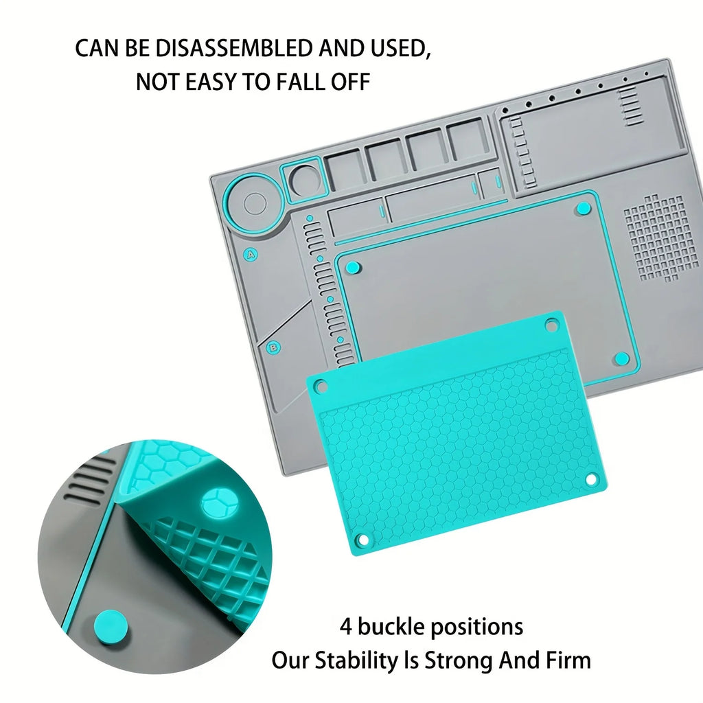Heat Resistant Solder Mat Insulation Phone Repair Mat Screw 