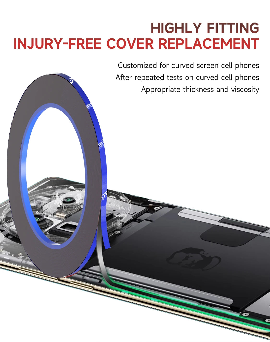 MECHANIC T3 3mm Edge Screen Frame Glue for iPhone Tablet Com