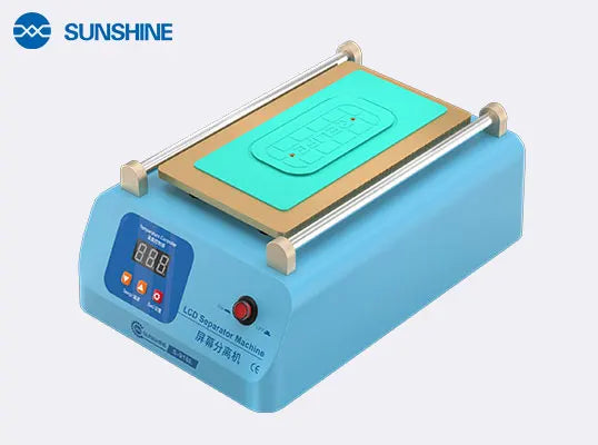 SUNSHINE SS-918L LCD Screen Separator Machine Temperature Adjusted 50 to 130 C for Phone Touch Screen Separation Repair