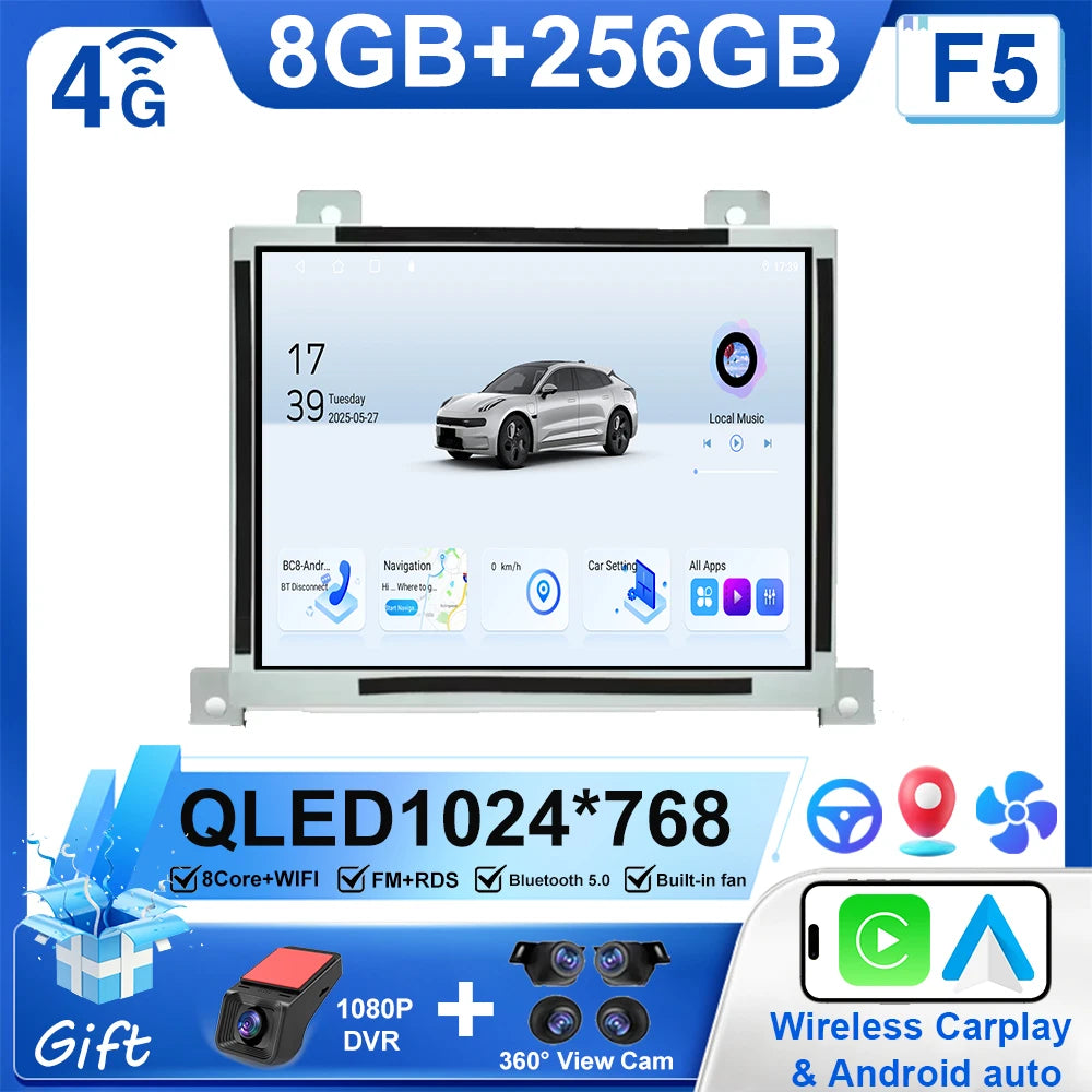 8.4 inch Android15 Car Stereo Radio For Dodge Charger Challenger 2015-2019 Replacement Android Auto Headunit Wireless Carplay
