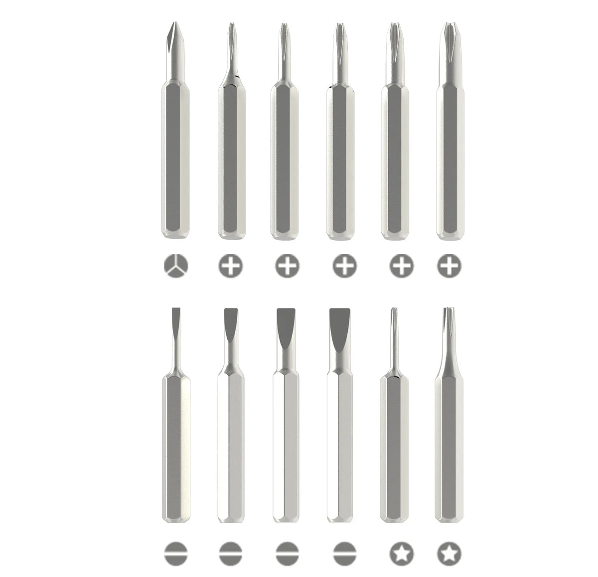 25 in 1 Magnetic Precision Screwdriver Set Mini Tools Kit fo