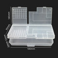 Bright Black Double-layer Electronic Component Storage Box Screw Accessories Organization Phone Repair Motherboard IC Collector