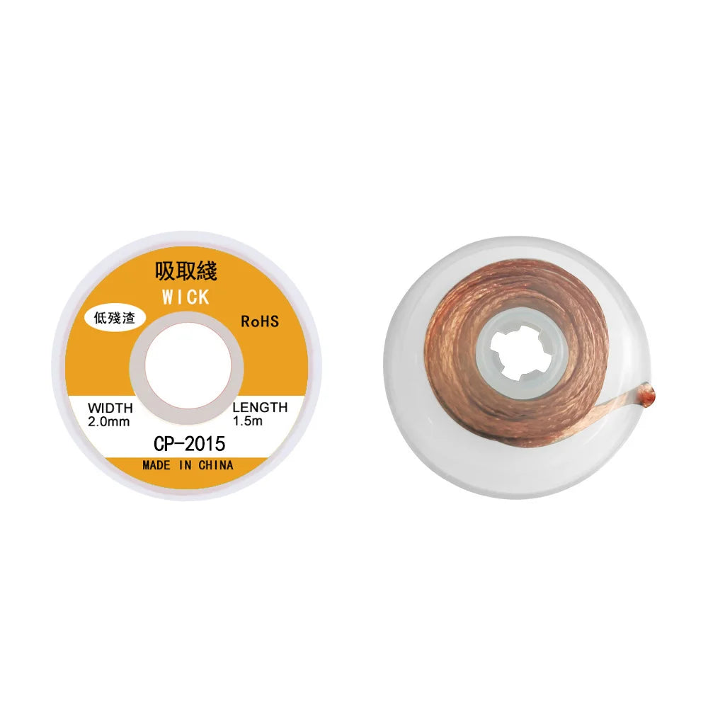 Desoldering Braid Tape Copper Solder Wire Soldering Wick Tin