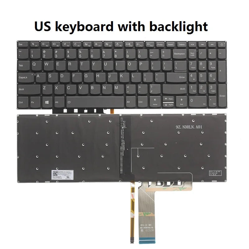 NEW Russian/US/UK/Spanish/French/German/Brazil laptop keyboa