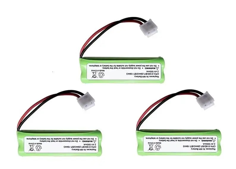 Original 2.4V 500mAh Replacement Battery for CPH-518D BT-28443 BT18443 Home Phone Walkie Talkie 2.4v NIMH Rechargeable Battery