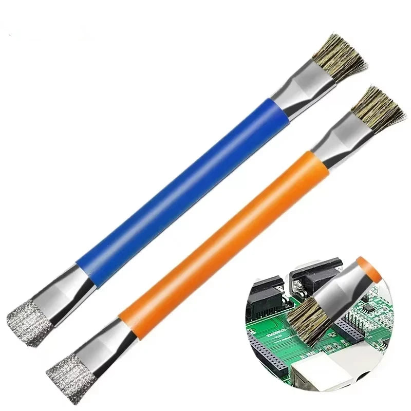 Double Head Safe Anti-Static PCB Cleaning Brush Kit for Mobi