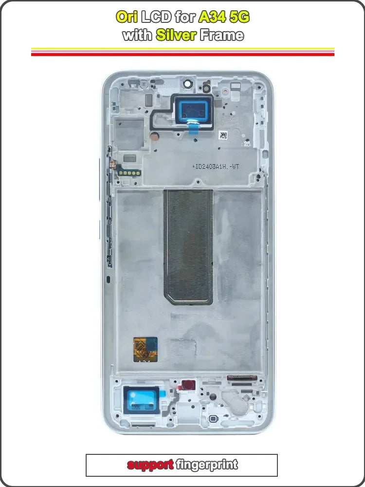 New Replacement for Samsung Galaxy A34 5G LCD Display Suitable for A34 5G A346E A346B A346M Mobile Phone LCD Screen Touch Screen