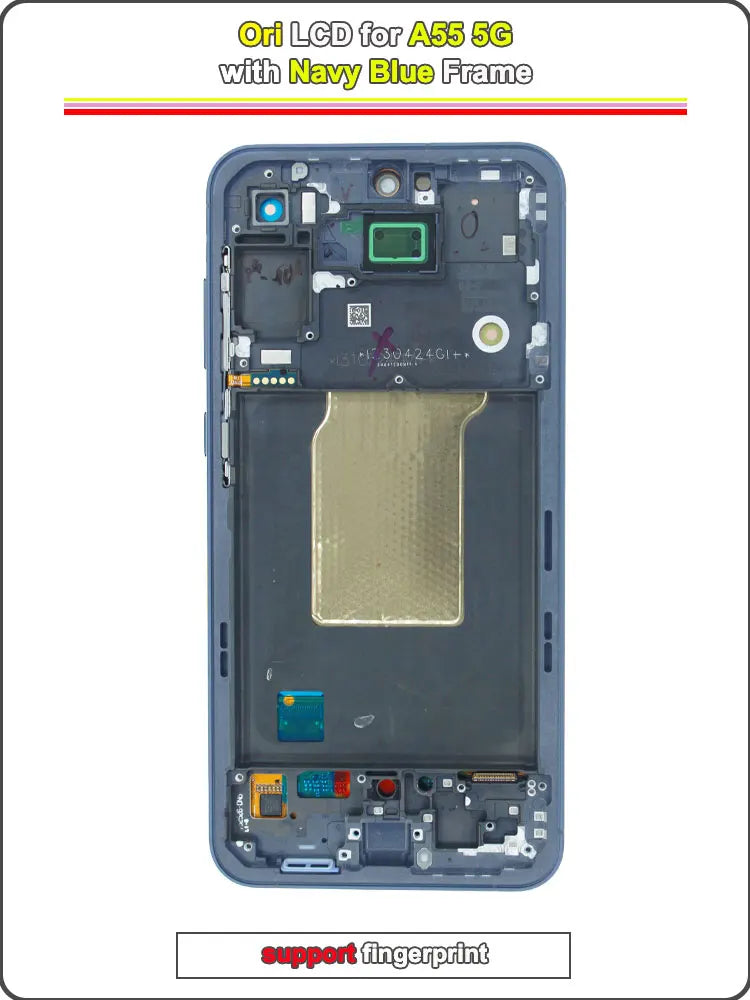 100% Tested LCD for Samsung Galaxy A55 5G LCD Display Touch Screen Digitizer Assembly for Samsung A55 5G A556 Phone LCD Screen