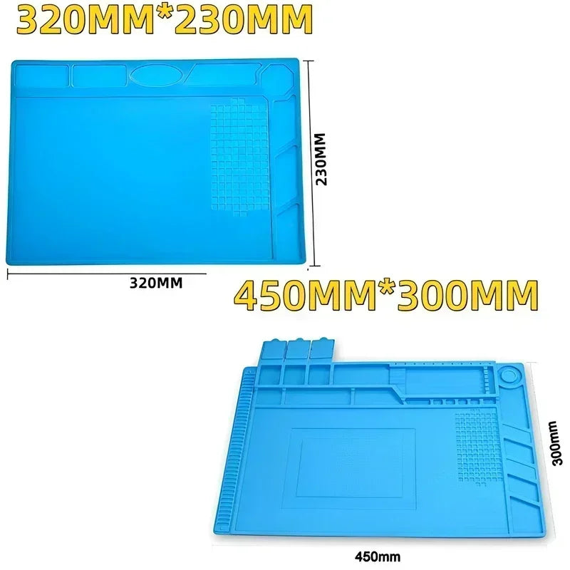 Magnetic Mat Silicone Repair Mat Circuit Board Soldering Pad