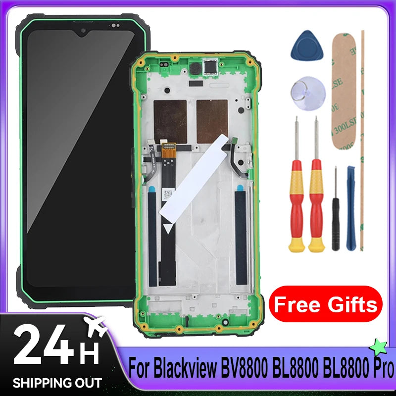 For Blackview BV8800/BL8800 Pro/LCD Display + Touch Screen W