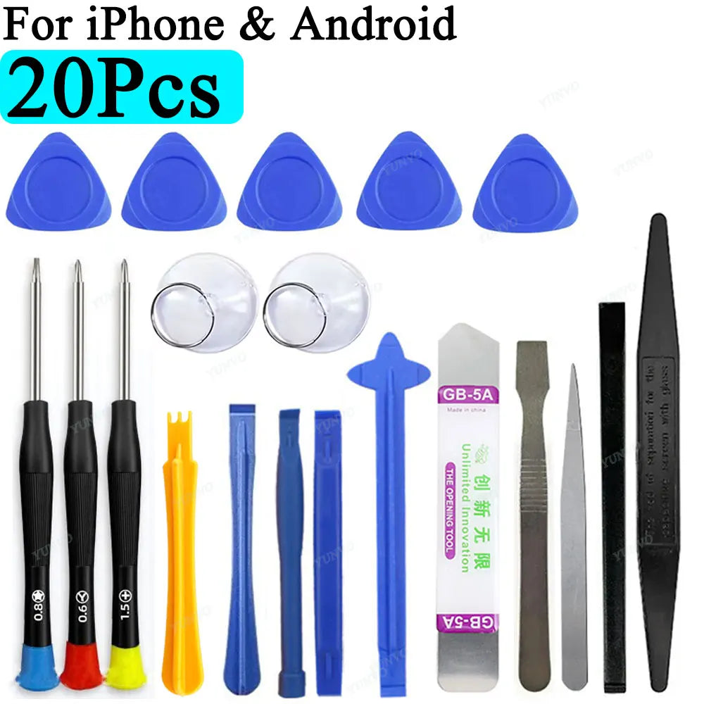 Mobile Phone Repair Tools Disassemble Repair Set for iPhone Screwdriver Combination Skid Multi Function Disassembly for iPhone
