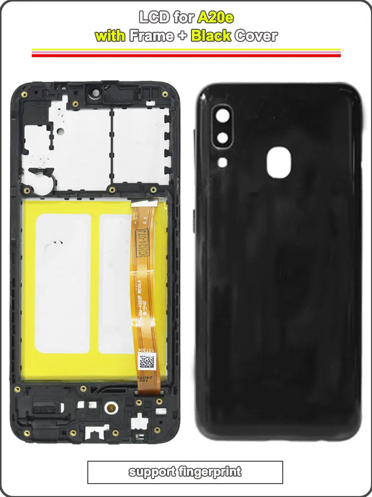 New LCD for Samsung Galaxy A20e LCD Display Touch Screen Digitizer Replacement for Samsung A20e A202 Phone LCD Screen