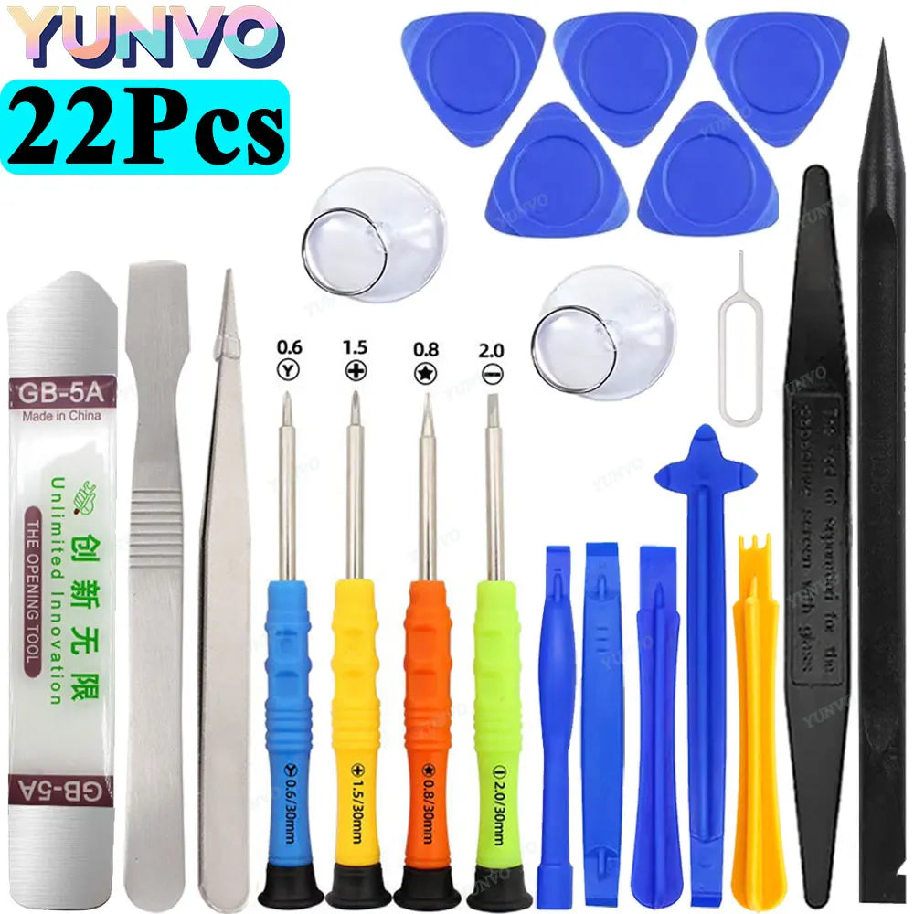 Professional Mobile Phone Repair Tool Kit Precision Screwdriver Set for iPhone Android Multi-Function Disassembly Opening Tool