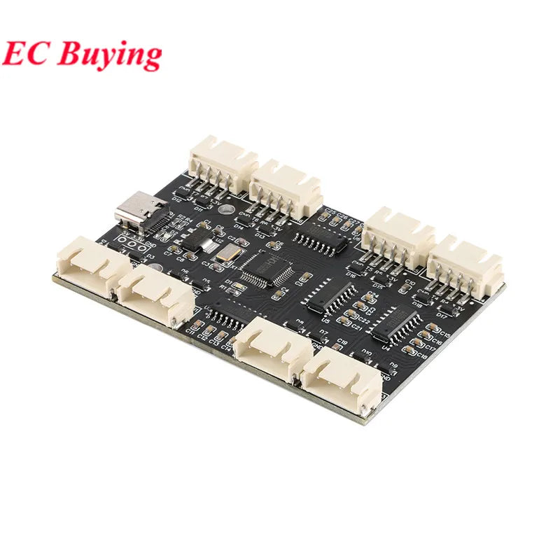 USB to 8 Channels Way TTL RS232 RS-232 Serial Port Module CH