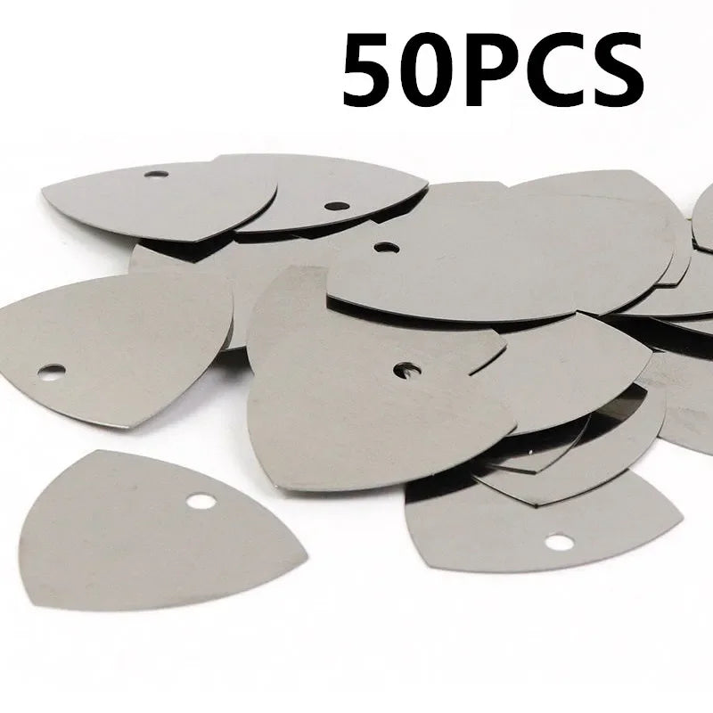 Metal Phone Opening Tools 10/20/50PCS Metal Guitar Picks Pry Opener for iPhone iPad Tablet PC Disassemble Repair Tool Kit