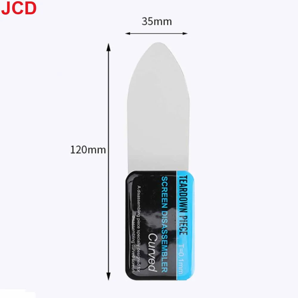 5pcs Piece Mobile IPad Phone Curved LCD Screen Spudger Opening Pry Card Tools Ultra Thin Flexible Mobile Phone Disassemble Steel