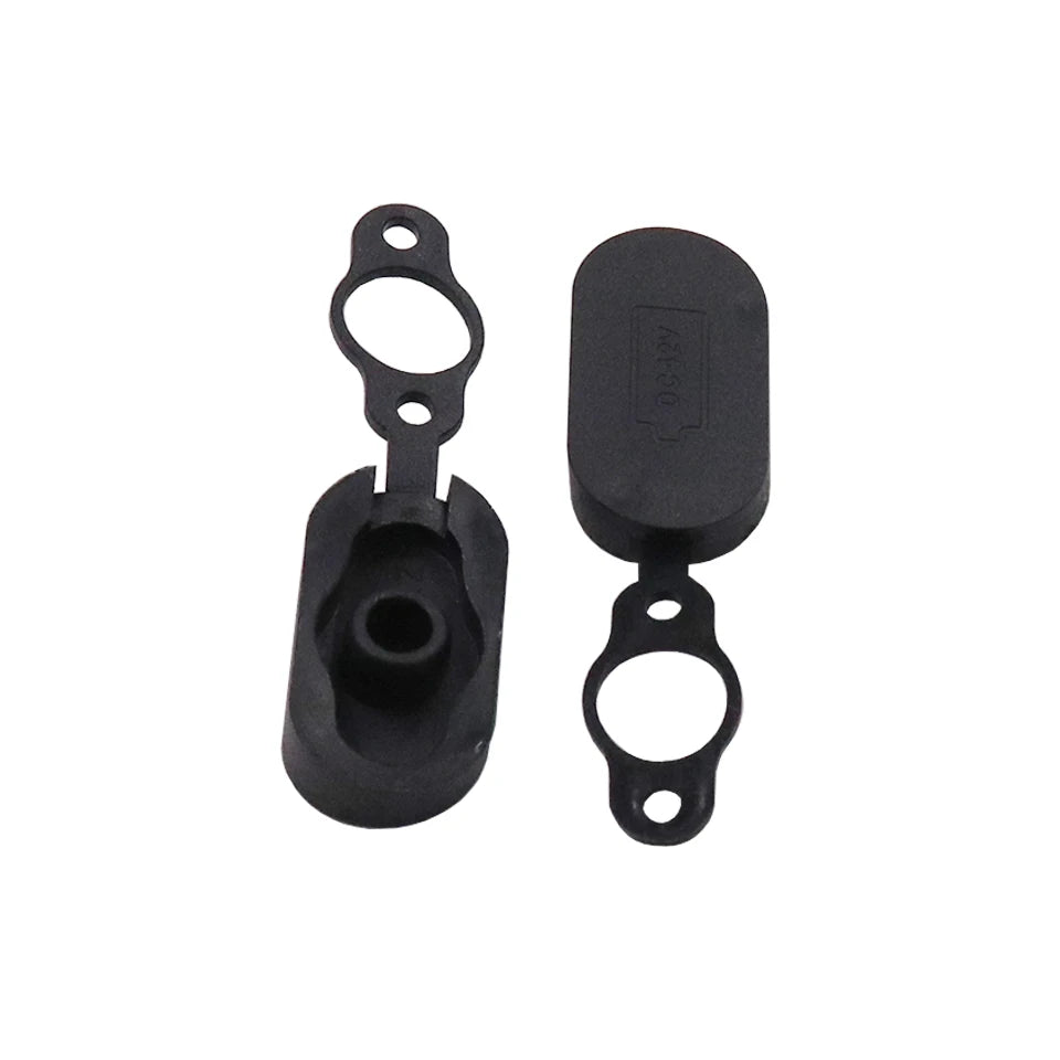 Charging Port Waterproof Cover Dust Plug Rubber Case For Xiaomi M365 Pro 1S Electric Scooter Brake Line Hole Cover Replace Parts