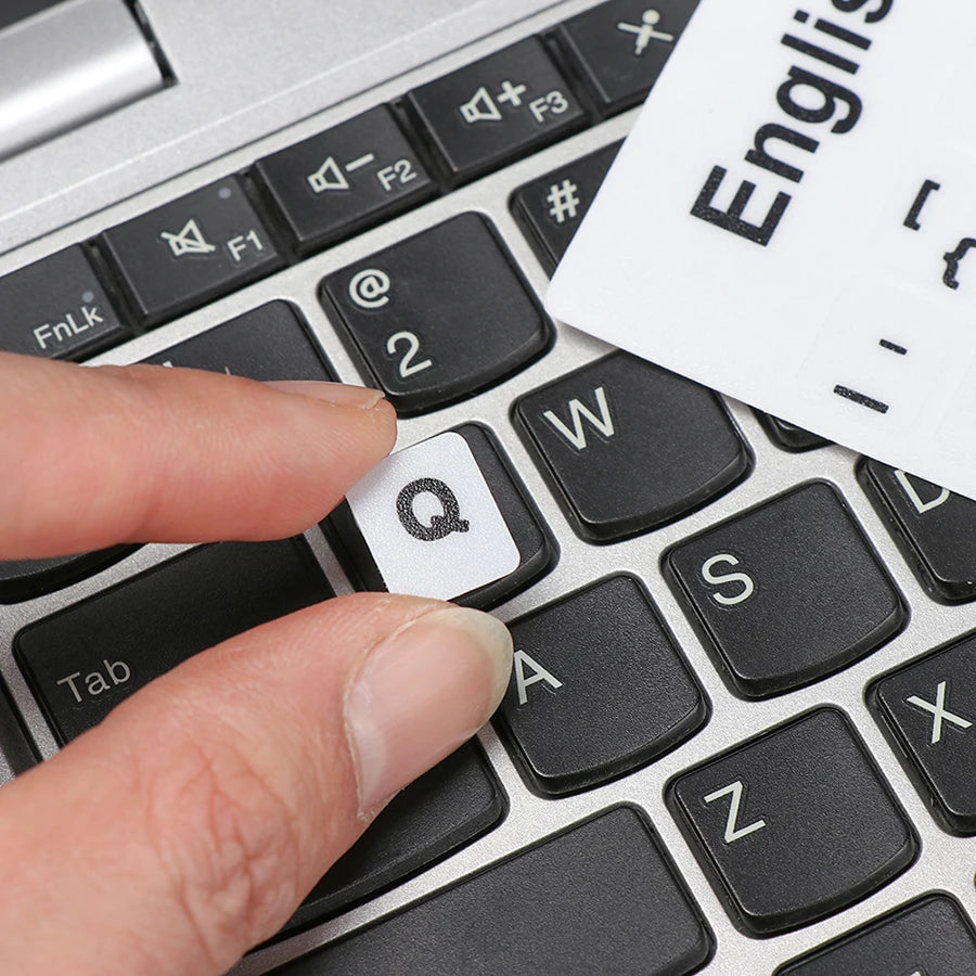Keyboard Letters Replacement Sticker English/Korean/Spanish/