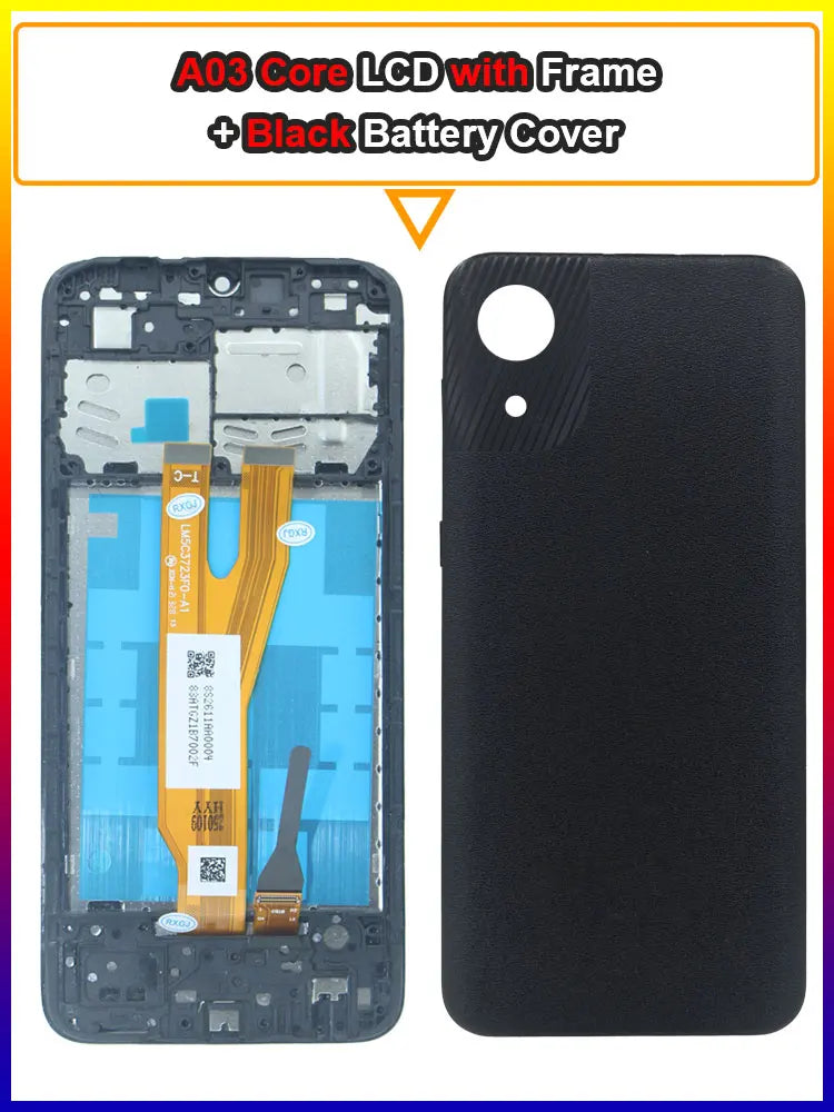 LCD for Samsung Galaxy A03 Core LCD Display Touch Screen Digitizer Assembly Replacement for Samsung A03 Core A032 Phone LCD