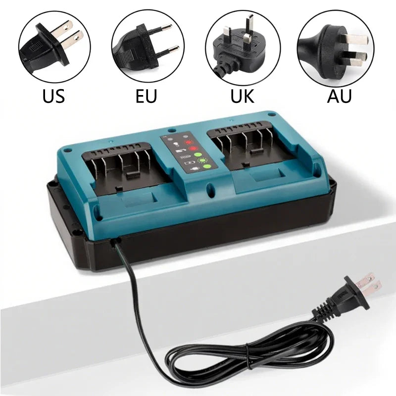 For Bosch Dual-Port Replacement Charger For Bosch 18V 20V Li