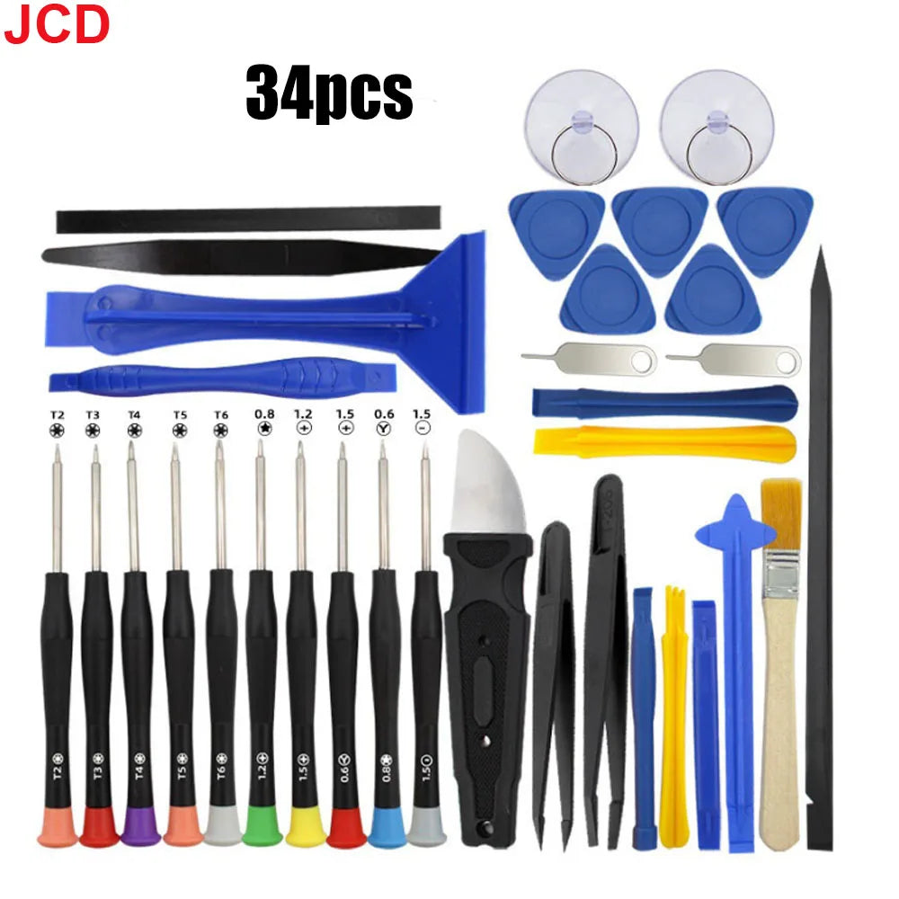 22/24/34pcs Mobile Phone Repair Tools Disassemble Repair Kit
