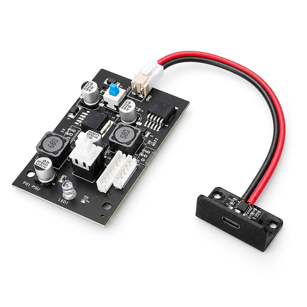 PS1PSU USB C 12V3A Power Supply Board For Playstation 1 Fat 