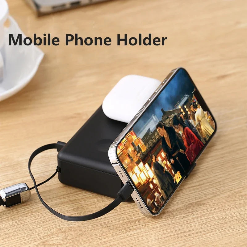 65W GaN USB Type C Charger Power Bank 20000mAh Qi2.2 25W Mag
