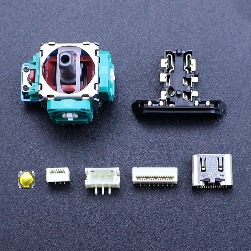 2pcs For PS5 Controller Charging Port Joystick Earphone Jack