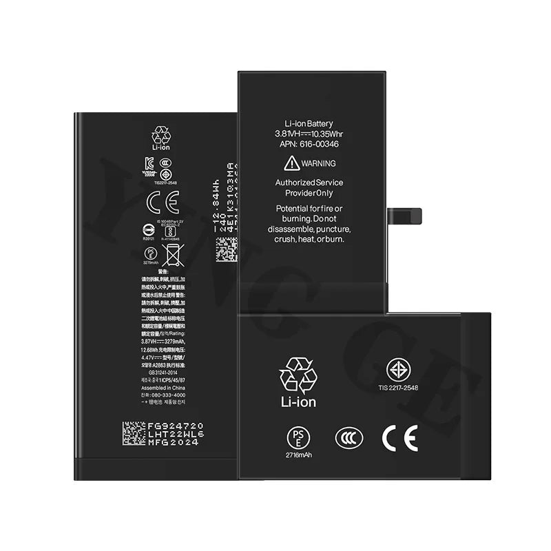 3290mAh 4441mAh Mobile Phone Replacement Battery For Apple I