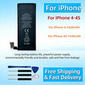 Replacement Battery For iPhone 4 4S 616-0579 616-0580 0-Cycl