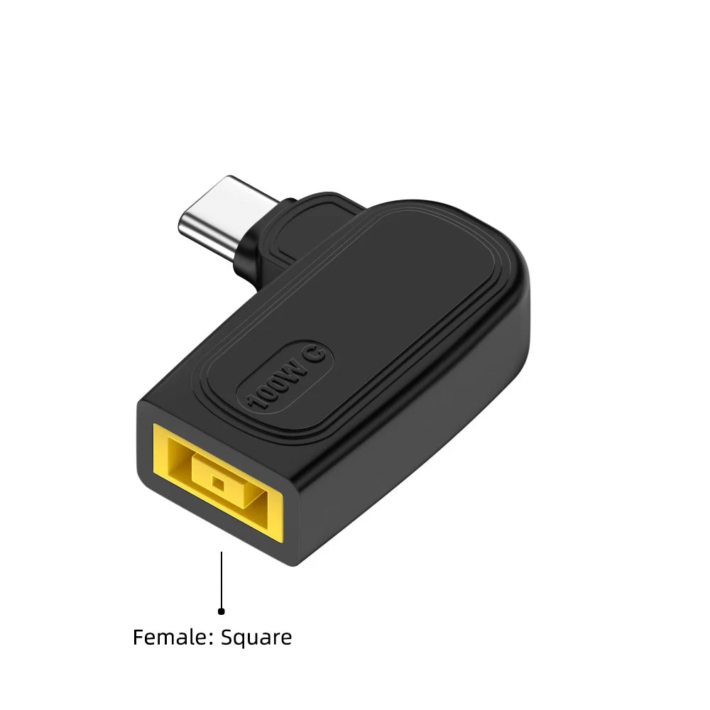 65W 100W DC Universal Laptop Charger to USB C Type C PD Trigger Power Adapter Connector Converter for MacBook Xiaomi Samsung