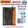 100% Orginal BN5D 5000mAh Battery For Xiaomi Redmi Note 11S 