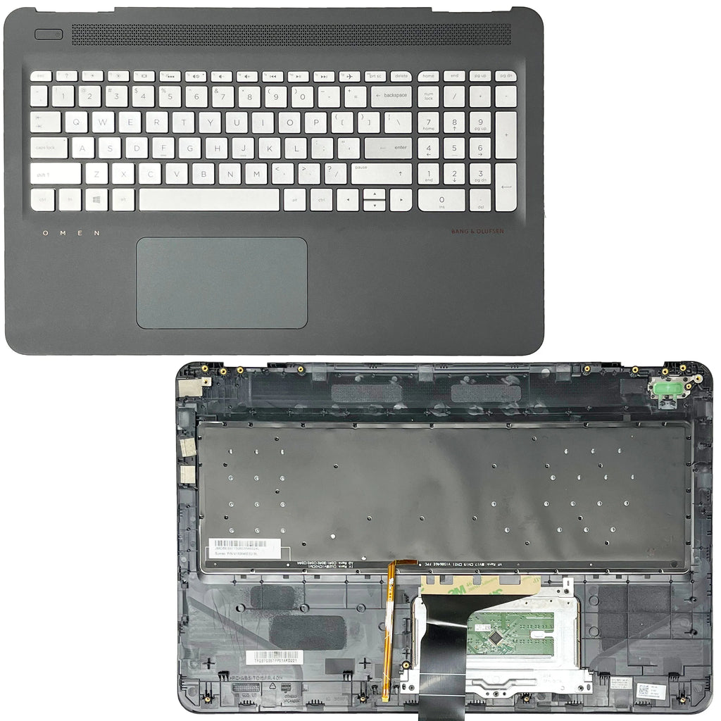 New Laptop Top Case Replace Keyboard For HP OMEN 2Pro 15-AX 15-BC 15-DP 15-AX000 TPN-Q173 Palmrest Upper Cover 859735 905118-001