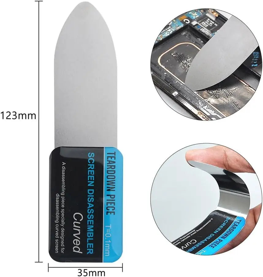 1-5PCS Stainless Steel Blade Soft Thin Pry Spudger Cell Phon