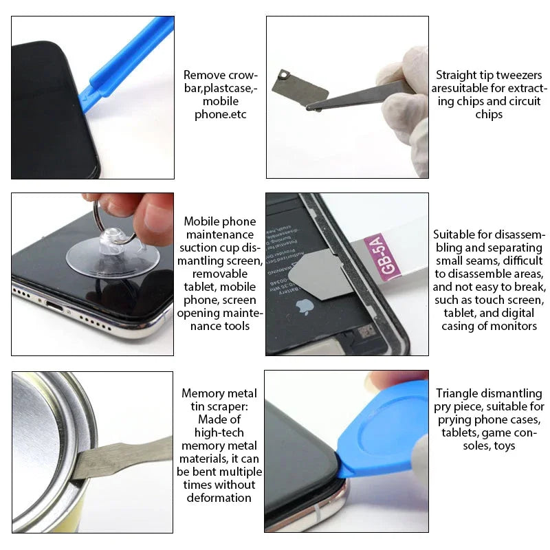 22 in 1 Mobile Phone Repair Tool Kit - Multi-Function Disass
