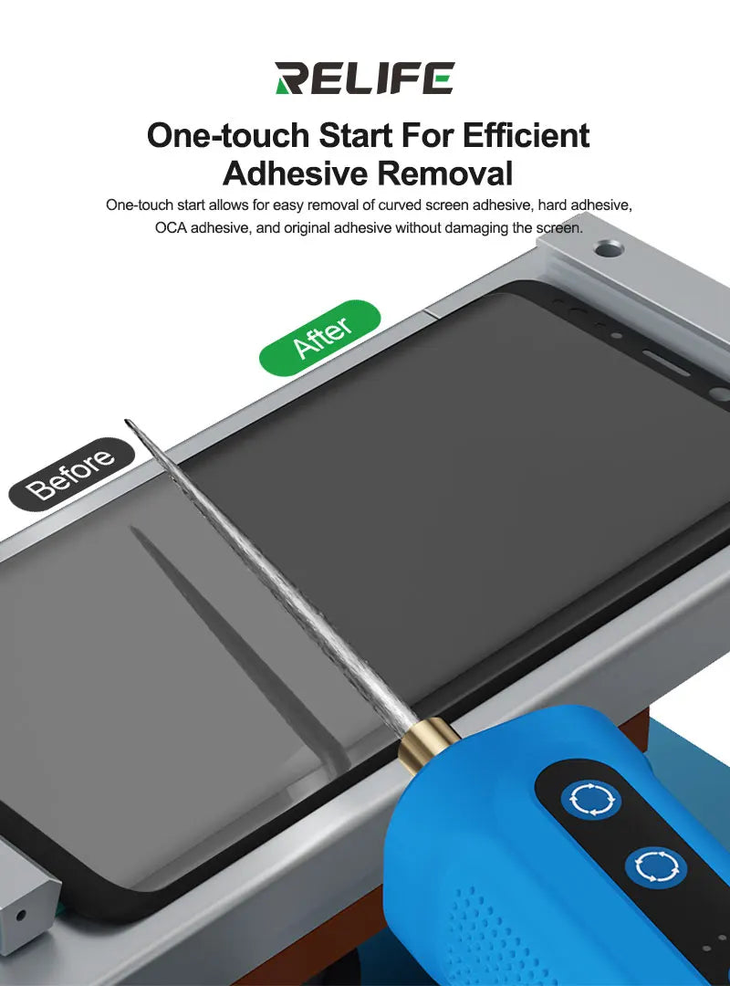 RELIFE LG1 Smart Glue Remover 3-Speed Forward Reverse Rotati
