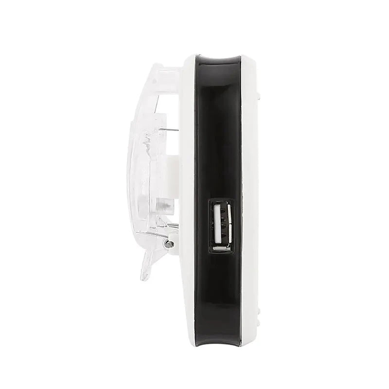 Universal Battery Charger Travel USB Wall Charging LCD Displ