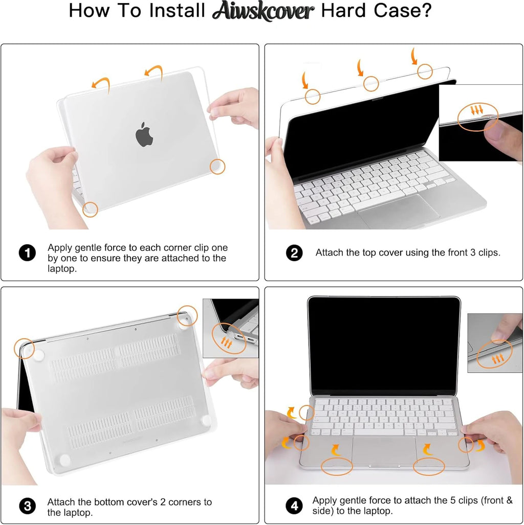 Compatible With Clear MacBook Neo 13 inch Case 2026 Model A3