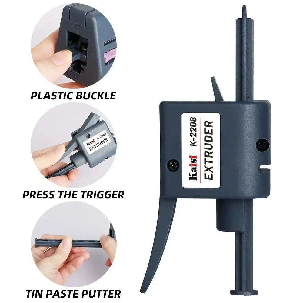 Kaisi K-2208 Universal Solder Paste Extruder Booster Manual 