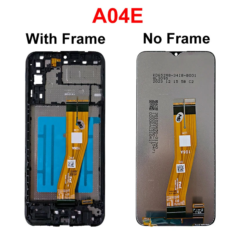 A045 For Samsung Galaxy A04 LCD A045F Display A04S A047 A047
