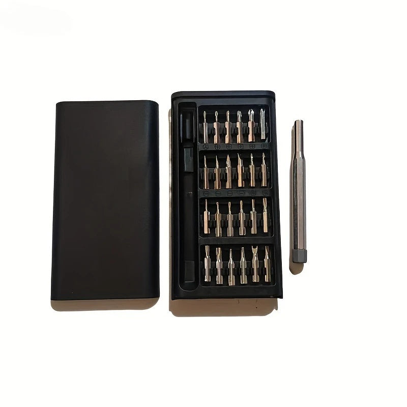25 in 1 mini screwdriver set flat head and cross shaped smal