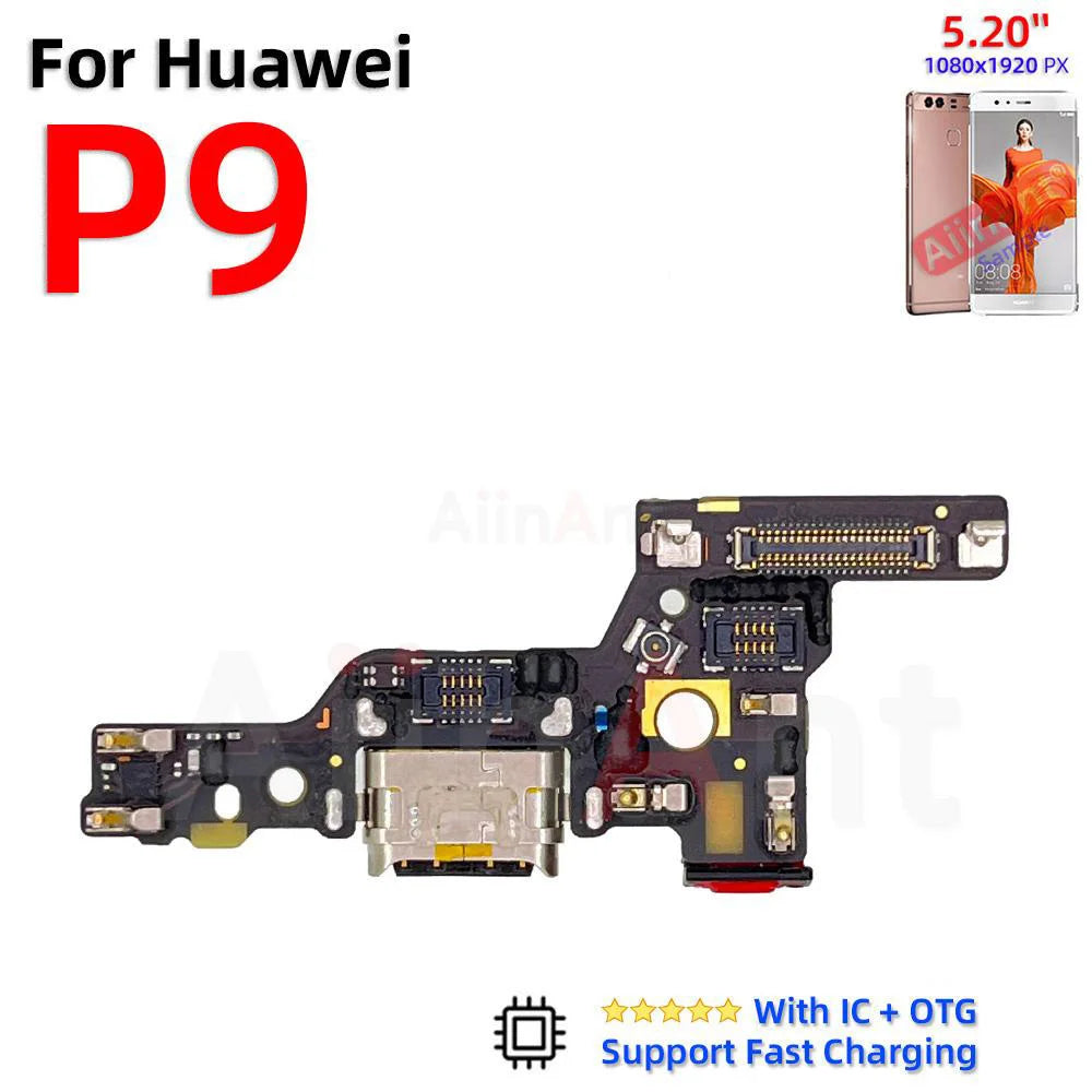 Aiinant Dock USB Charger Connector Mic Charging Port Board F