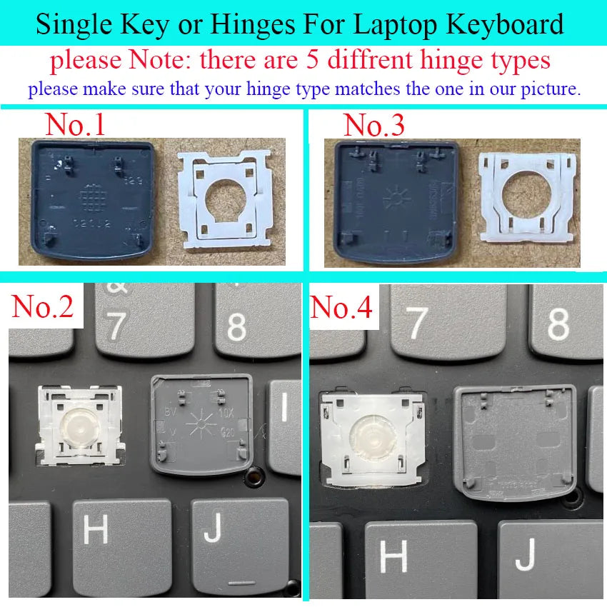 Key cap hinges Clip For Lenovo V15-IGL 82C3 V15-ADA V15-IIL 