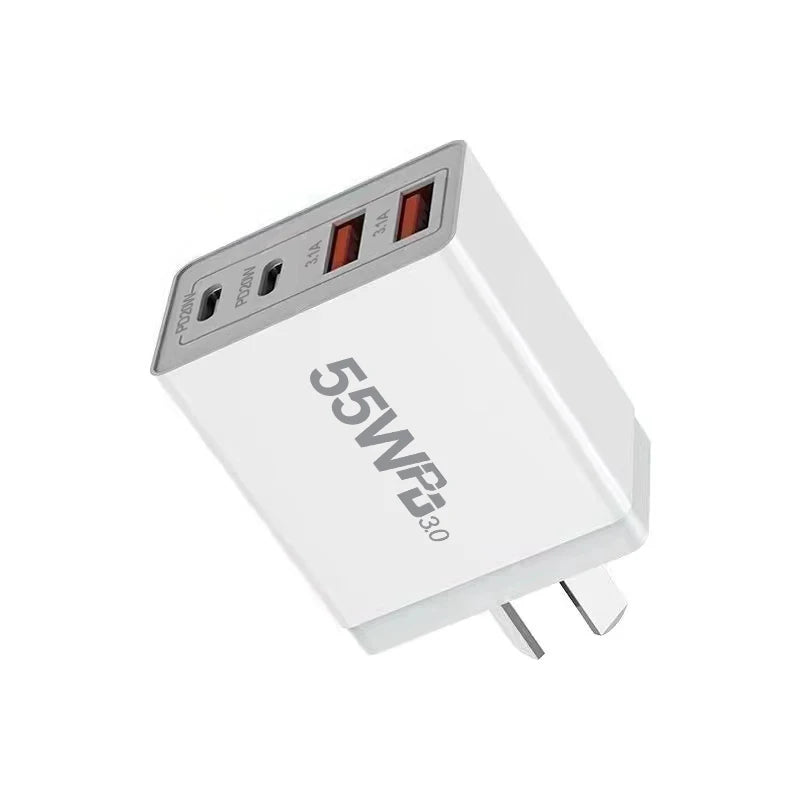 55w 65w AU Plug Fast USB Charger Type C Charger for Xiaomi R