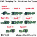 OEM For Tecno Spark 7 6 Air Go USB Charging Dock Board Port 