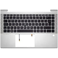 New US Latin Spain Keyboard For HP EliteBook 840 G8 G7 740 745 845 G7 G8 Laptop Palmrest Top Backlight Keyboard Replace Case
